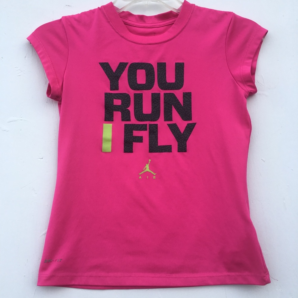 Nike Jordan Dri Fit Girl Athletic Graphic Tee